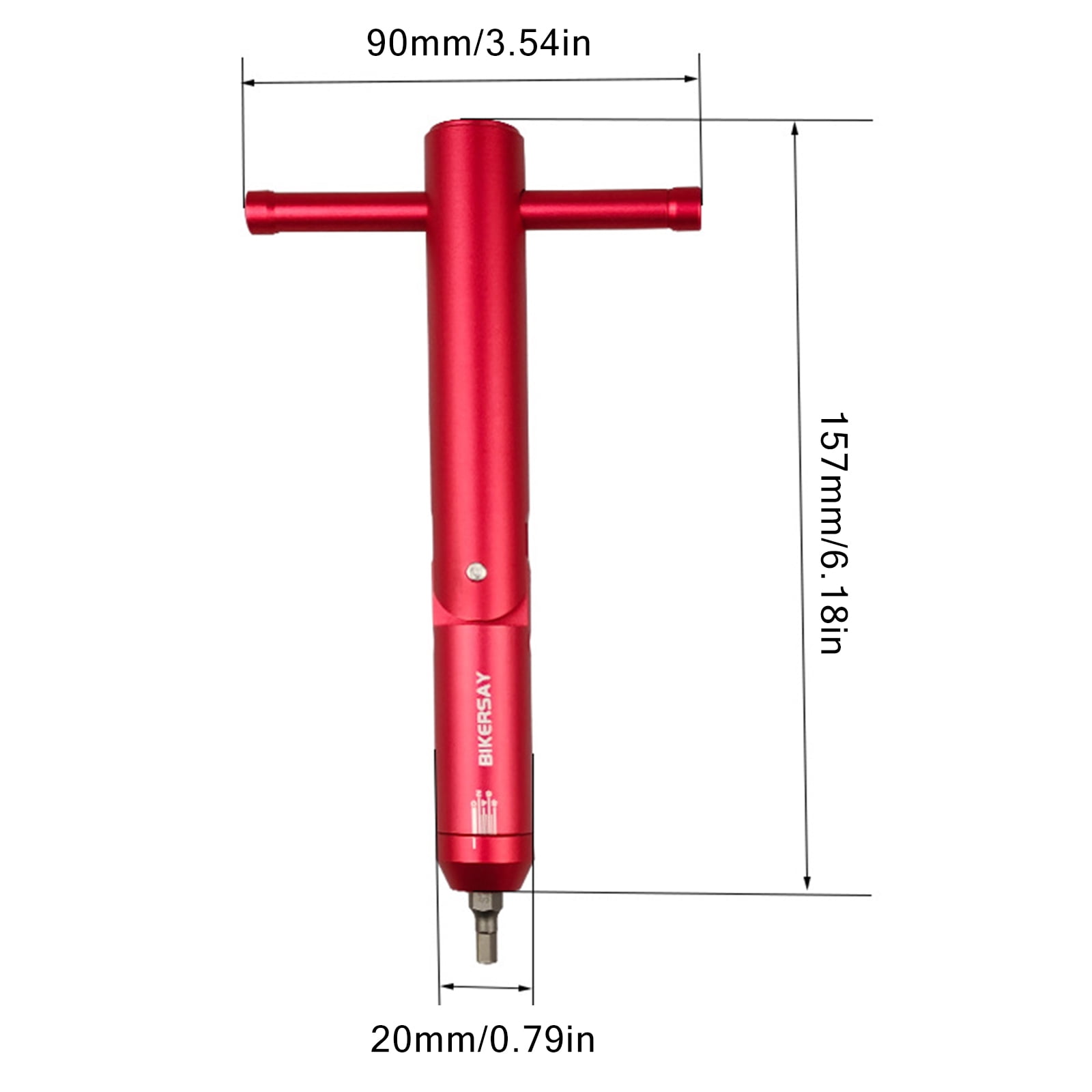 Bike Torque Wrench Tool 2 to 8 Nm Aluminium Alloy Torque Spanner Muti-purpose Adjust Tool Bike Cycling Professional Accs