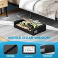 thumbnail image 6 of PayLessHere Under Bed Storage Containers 2-Pack Closet Organizers Foldable Storage Bins,Black, 6 of 8