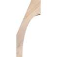 thumbnail image 3 of 3 1/2"W x 6"D x 14"H Westlake Smooth Knee Brace, Douglas Fir, 3 of 4