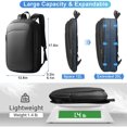 thumbnail image 2 of Computer Backpack Belt USB Charger Port,17 Inches, 2 of 2