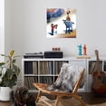 thumbnail image 4 of Art.com Bremen Musicians Stretched Canvas Print Wall Art by Nancy Tillman, 30" x 30", 4 of 4