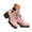 Pink, variant on Mepaouo Women's Chunky Heel Ankle Boots Lace up Combat Short Booties Platform Motorcycle Dress Shoes