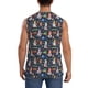 thumbnail image 4 of Balery Garden Gnomes Camisetas sin mangas para hombre, absorbe la humedad y protege contra el mal olor.-Small, 4 of 7
