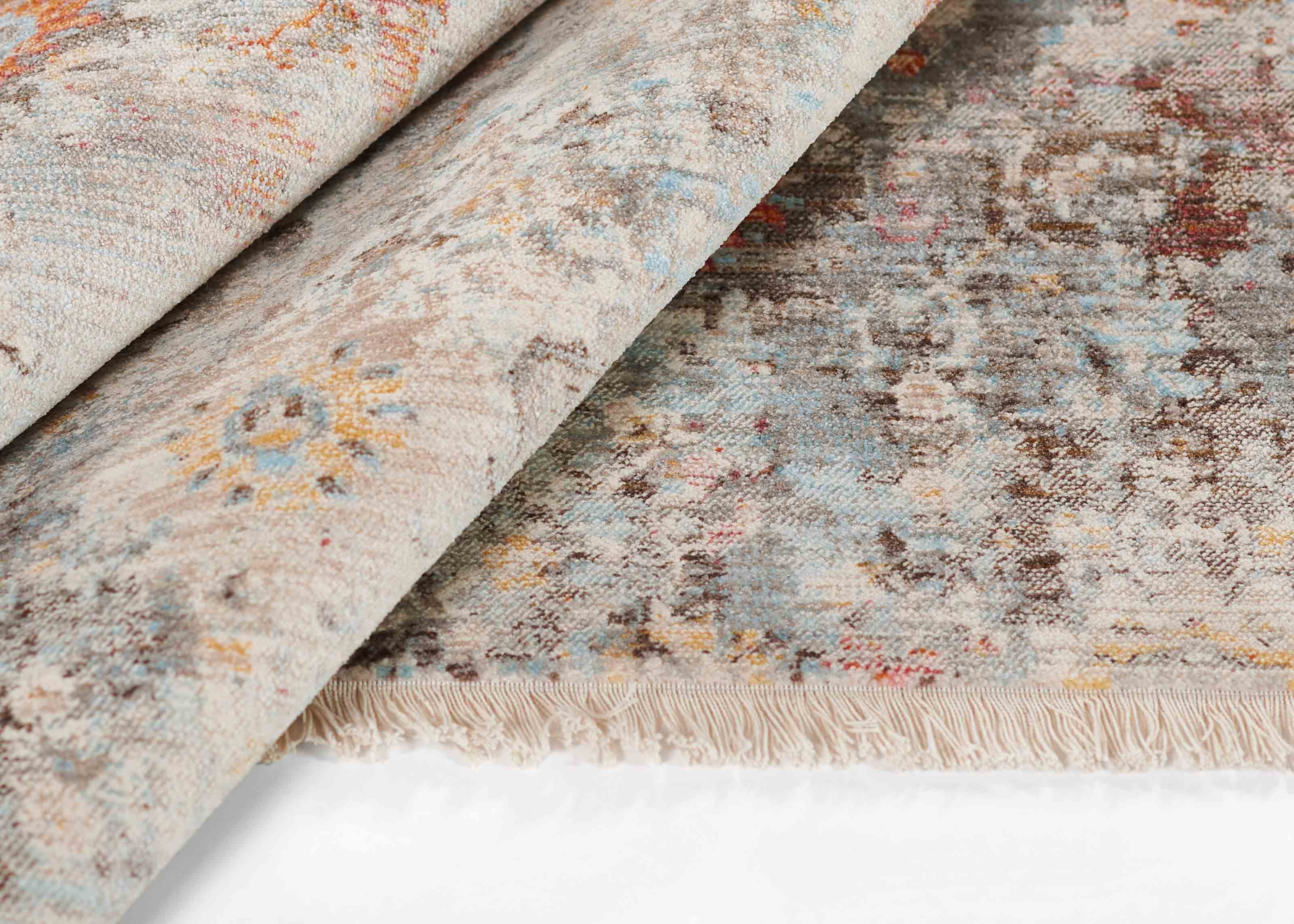 ECARPET Camellia Tapis pour Salon, Chambre, Salle A Manger, Entrée, Couloir et Plus Encore.