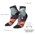 thumbnail image 6 of Pofeuu Astronaut With American Flag Print 30cm Socks, Adult Running Hiking Socks for Youth and Adult, 6 of 7