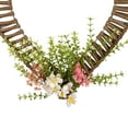thumbnail image 6 of Northlight Decoration, Wrapped Floral Heart Spring Brown, 12 Inch, 6 of 7