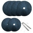thumbnail image 1 of fastboy 1/2/3 6Pcs Non Woven Cloth Tree Protection Mats with Stakes for Gardens Plant Style A 1 Pc, 1 of 1
