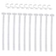 thumbnail image 1 of Yuarrent 10Pcs Shop Hanging Strips Retail Hanging Holder Supermarket Shelf Hanger Almacenamiento y organización del hogar, 1 of 1