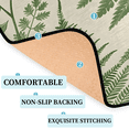 thumbnail image 5 of CURLYOOT Sage Green Leaves Plant Indoor Doormat, Non-Slip Absorbent Door Mat 24" x 16", Entrance Floor Mat Washable Entry Doormats for Entryway Front Back Door, 5 of 8