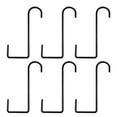 thumbnail image 1 of 6pcs Practical Balcony Railing Hanging Hook Flower Box Brackets Flower Flower Box Groove Hook for Home Garden Balcony (B, 1 of 8