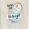 thumbnail image 3 of Disney - Here Till Midnight - Toddler & Youth Crewneck Fleece Sweatshirt, 3 of 5