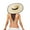 Beige, variant on Oversized Beach Straw Hats for Women Floppy Summer Wide Brim Foldable Sun Hat Roll Up Big Beach Hat White
