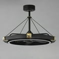 thumbnail image 5 of 61019BCBKGLD Maxim Lighting Jewel - 30W 1 LED Fandelight-23 Inches Tall and 33 Inches Wide, 5 of 5