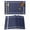 Blue, variant on Solid Blue Color Placemats Set of 4 Dark Blue Place Mats Table Mats Kitchen Dining Home Outdoor Party Table Decoration