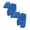 Blue 2PCS, variant on VUHXZWAF Girls Summer Outfits Sleeveless Ruffle Tops and Wide Leg Pants Kids Clothing Set Size 5-6 Years