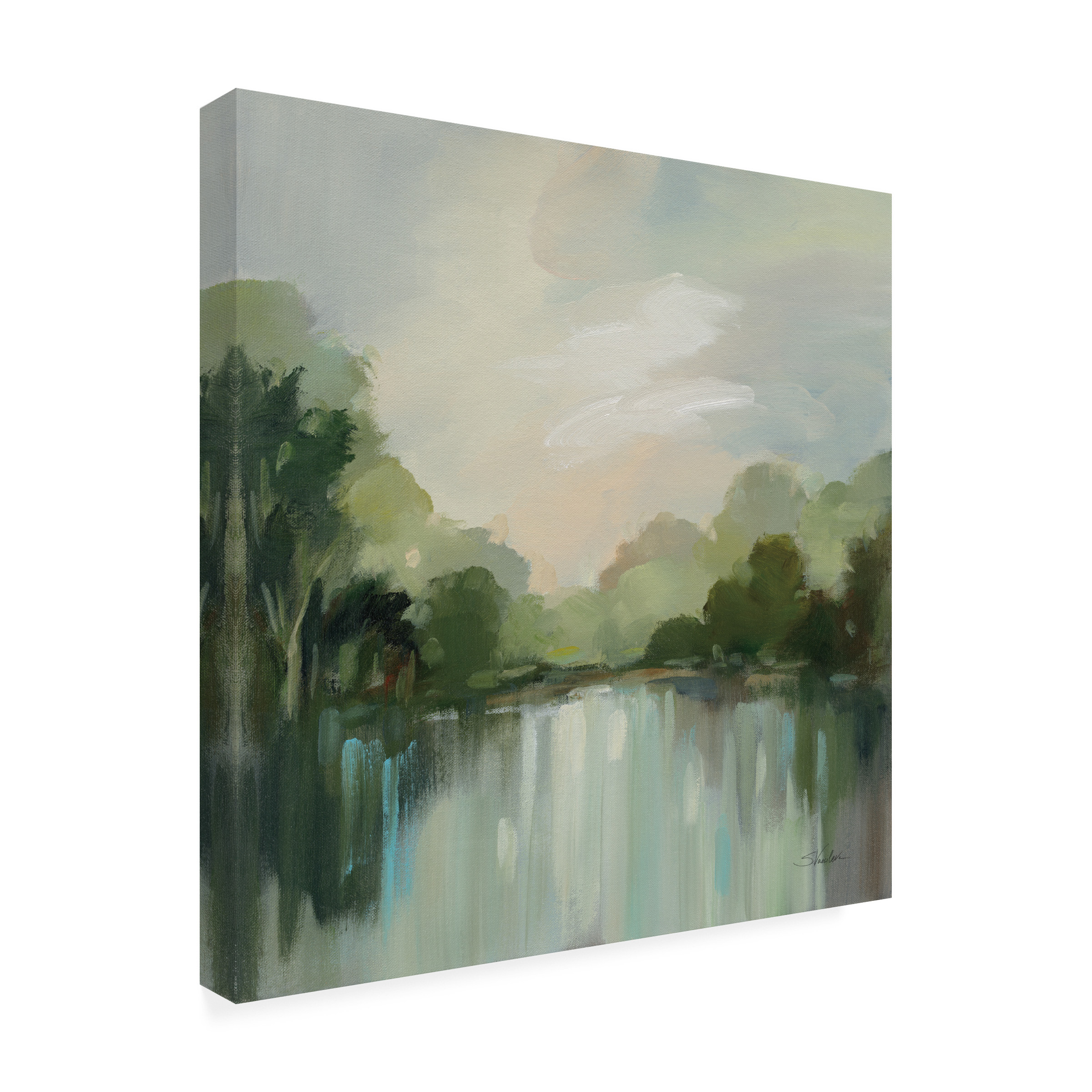 Silvia Vassileva 'Cool Spring Day' Canvas Art