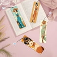 thumbnail image 5 of 4pcs Diamond Painting Bookmark Kit 5D DIY Elegant Women's Special Design Shimmering Handmade Artwork For Book Lovers Perfect for Birthdays, Christmas, and Holidays, 5 of 6