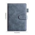 thumbnail image 3 of Linnome Note Meeting Record Book Simplified Business Office Thickened Note Book in Navy, 3 of 6