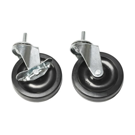 OFM X5 Wire Shelf Caster in Black (Set of 4)