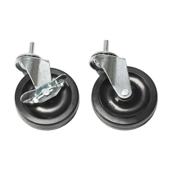 OFM X5 Wire Shelf Caster in Black (Set of 4)