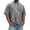 Grey, variant on Men's Corduroy Crewneck T Shirt, Short Sleeve Loose Fit Tee, Casual Summer Athletic Top