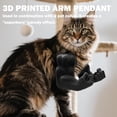 thumbnail image 5 of Creative Cat Muscle Arms,Cat Costumes for Cats,3D Printed Cat's Neck Arms with Muscle for Pet Cosplay, Birthday Party,Costume Accessories Lightweight Design, 5 of 5