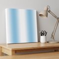 thumbnail image 4 of Ships Next Day Canvas Wall Art 10"x10", Sky Blue White Wood Framed Canvas Print Painting, Gradient Vertical Stripes Minimalist Ready to Hang Small Picture Wall Decor for Home Kitchen Nursery Office, 4 of 9