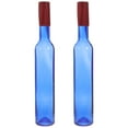 thumbnail image 2 of Monyance Empty Wine Bottle 2pcs Glass Wine Bottles Empty Wine Bottles Empty Glass Bottles for Drinks Wine Liquor(12.99X2.13X1.14Inches), 2 of 11