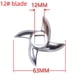 thumbnail image 2 of Accesorios para salchichas, picadora de carne tipo 12, cuchilla de red, placa de orificio de acero inoxidable, máquina de llenado de salchichas comercial de escritorio, boca de salchicha,, 2 of 5