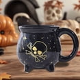 thumbnail image 6 of Liaiai Cauldron Ceramic Mug Coffee Cup, Novelty Halloween Drinkware Gift Kitchen Office Unique Mug for Tea, Coffee, Hot Chocolate, Fun Gift for Witchy & Fantasy Lovers, 6 of 7