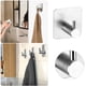 thumbnail image 2 of Delantales de Acero Inoxidable Toallas de Baño Pegatinas Delantales para Baños Punchfree Engrosada Gancho de Acero Inoxidable Fuerte Gancho Sin Rastro Detrás de la Puerta del Baño de la Cocina, 2 of 8