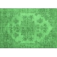 thumbnail image 1 of Ahgly Company Indoor Rectangle Persian Emerald Green Traditional Area Rugs, 8' x 12', 1 of 4