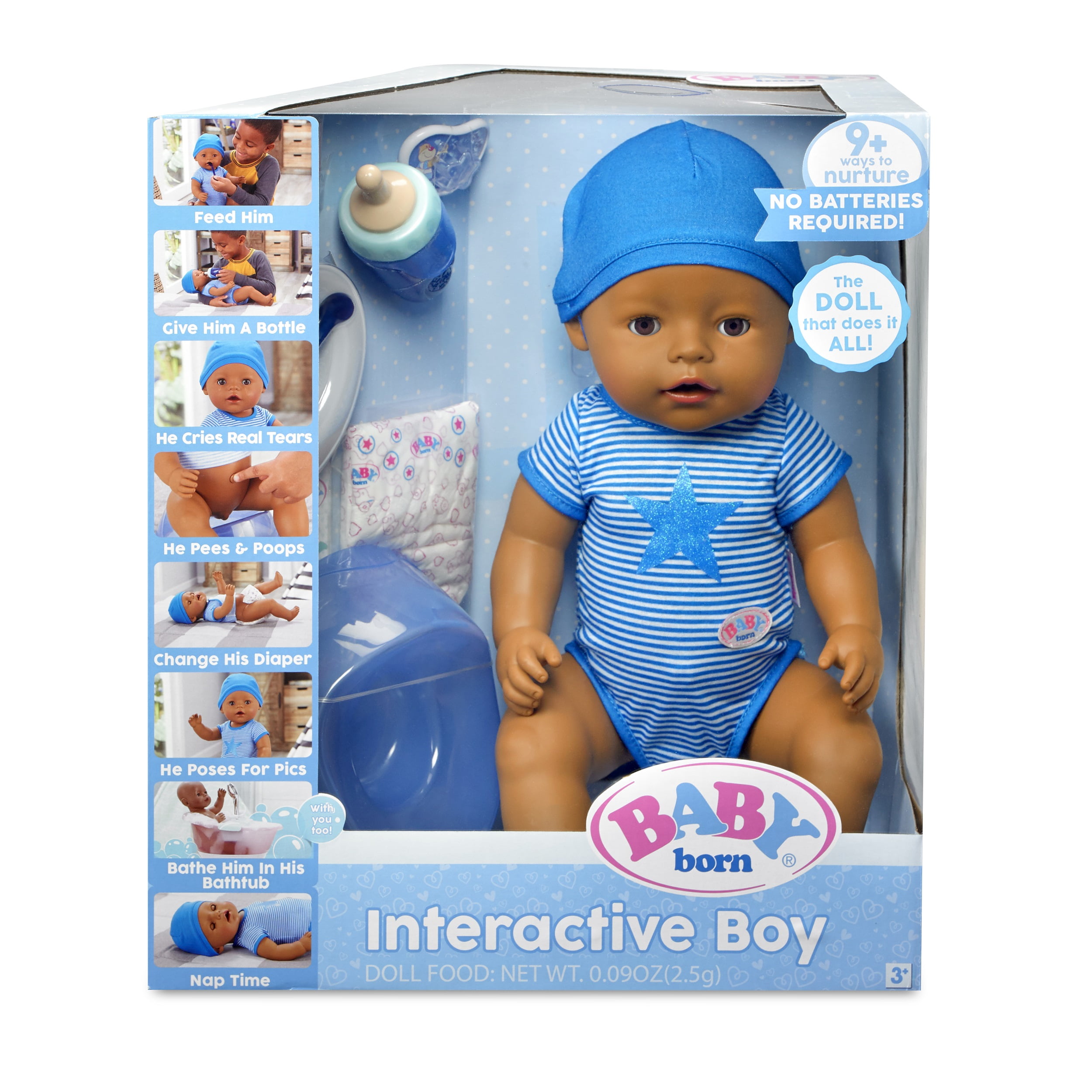 baby born doll crying