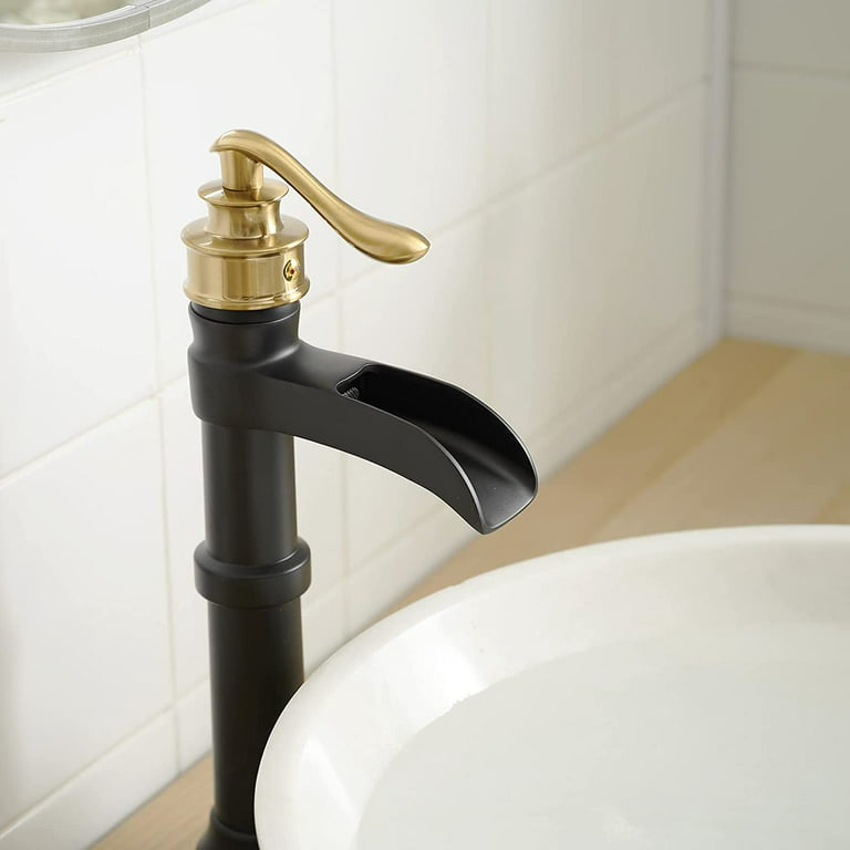 Bathroom Faucet Vessel Pop Up Sink Drain, Brushed Nickel with Overflow 