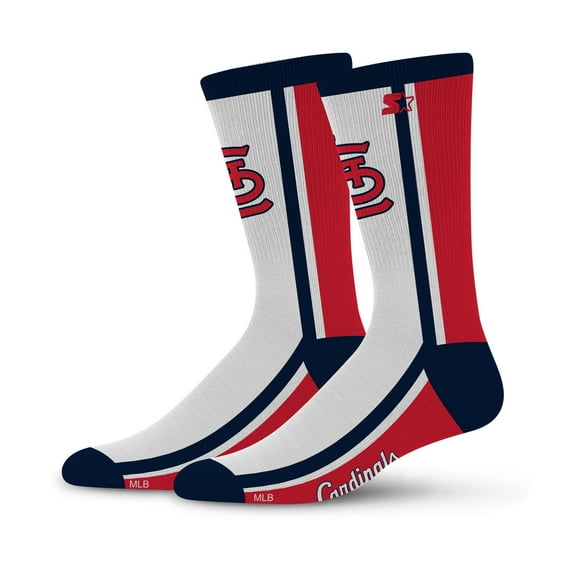 Unisex Starter  St. Louis Cardinals Shout Crew Socks