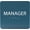Cold Blue, variant on ADA CENTRAL SIGNS - 6" X6" Manager Room Sign - ADA Compliant Tactile Graphics Grade 2 Braille Text Acrylic Wall Sign - Staff Privacy Signs for Offices, Hotels, Schools, Apartments, and Restaurants