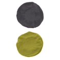 thumbnail image 1 of 2pcs Estirar Taburete Slipcover Bar Pub Silla Asiento Cubierta 12-15 " / Gris, 1 of 9