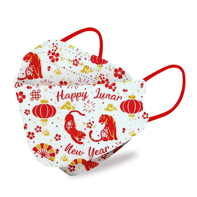 Mascarilla infantil HAPPY LUNAR modelo 2022 Año Nuevo KF94 Anggrek Otros