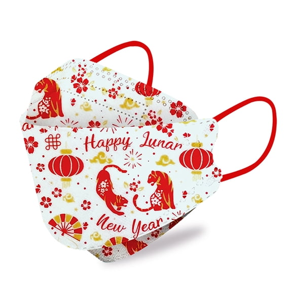 Mascarilla infantil HAPPY LUNAR modelo 2022 Año Nuevo KF94 Anggrek Otros