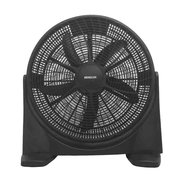 VENTILADOR DE PISO 20" 120W 3 VELOCIDADES NEGRO