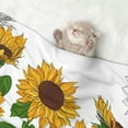 thumbnail image 2 of Pofeuu Plump Sunflower And Sketch Print Puppy Blanket,Dog Blankets,Pet Blanket Cozy Cat Blankets for Indoor Cats, Fuzzy Pet Blanket for Kitten Doggy Dog Blankets-Medium, 2 of 8