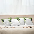 thumbnail image 7 of Ambesonne Nature Throw Pillow Cover 4 Pack, Wine Leaves in Village, 16", Green Black, 7 of 7