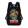 thumbnail image 1 of Anime HunterHunter 17 Inch Large-capacity Adult Backpack, Casual And Simple School Bag, Suitableio, 1 of 5