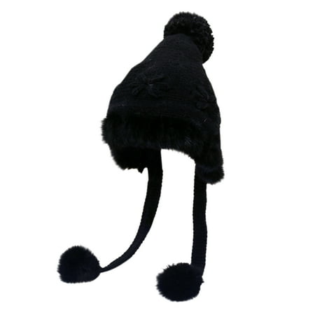 

Dadaria Fall Hats for Women Fashion Casua Hat Autumn And Winter Warm Hat Basin Cap Ball Hat Black One Size Women