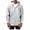 Heather Gray, variant on Pro Club Men's Comfort Full Zip Hood