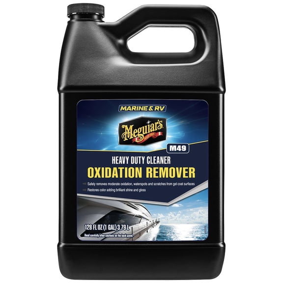 Meguiar's M4901 Marine and RV Heavy Duty Safe Oxidation Remover, 1 Fluid Gallon