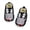 black2, variant on FNNMNNR 1Pair Newborn Baby Girl Boy Home Shoes Soft Sole Indoor Slippers Infant Crib Shoes Fashion Cartoon First Walkers Black 2 13