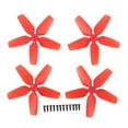 thumbnail image 1 of Propeller Props, 4Pcs Poids Léger RC Hélices Vol Silencieux pour DIY Rouge, Bleu, Orange, Gris, 1 of 8