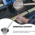 thumbnail image 4 of Water Ladle Long Handle Ladle Watering Ladle Long Handle Water Dipper Soup Ladle Stainless Steel, 4 of 6