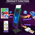 thumbnail image 6 of WideMeet 40inch Mirror Photobooth Machine with 21.5inch Touch Screen Selfie for Party Birthday, 6 of 9